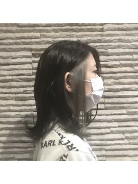 ビス リアン 川口店(Vis lien) ダブルカラー/ブリーチ/イヤリングカラー/ケアブリーチ/小顔前髪