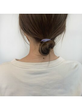 スウェル(SWELL) 簡単ヘアゴムアレンジ