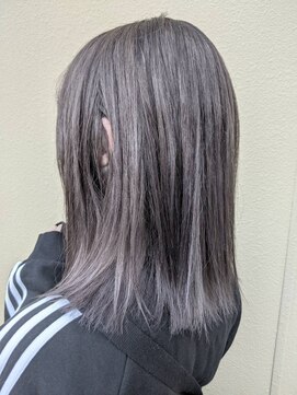 オーク 鷺沼(OAK) グレージュパツっとボブ☆【OAK鷺沼/イルミナカラー/髪質改善】