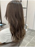 白髪ぼかしハイライト×マロンベージュ
