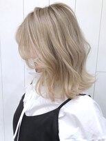 アイティーバイアルバム 松戸店(IT by ALBUM)&nbsp;シアーベージュ_カーキグレージュマッシュショート_ba318682