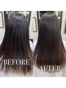 コレットヘア(Colette hair) ヘアリセッター　髪質改善　Xトリートメント　ツヤ髪