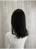 セミロング×グレージュ　[CIEL×舩木亮]