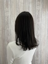 シエル 立川店(CIEL)&nbsp;セミロング×グレージュ　[CIEL×舩木亮]