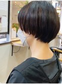 30代～50代おしゃれ女子マッシュショートボブ