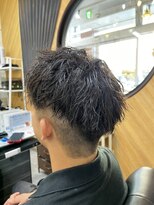アキコ(AKIko) ツーブロツイストパーマ【20代30代40代】