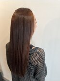 ニューヨークドライカット×髪質改善ストレートロング