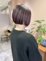 インビテーション 名古屋(invitation)&nbsp;◎ミニボブ/コーラルピンク