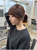 縛っても可愛い韓国風顔周り