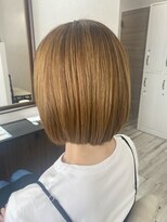 ベルヘアーデザイン 堺東(Belle hair Design)&nbsp;ボブハイトーンベージュ