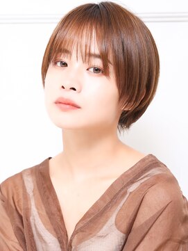 トロン(tronc) 大人可愛い小顔美髪ツヤ髪大人ショートボブレイヤーカットA6