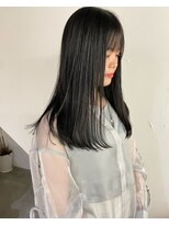 シアー(siar)&nbsp;黒髪　ロングヘアー