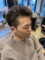 アメラボ 平針店(AmeLab)&nbsp;かき上げアップバンク/ツイストスパイラルパーマ/ツイストパーマ