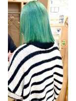 ヘアーガーデン シュシュ(hair garden chou chou) lime green