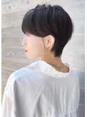 浦和ショートヘアショートカット白髪ぼかし白髪染めボブ40代50代