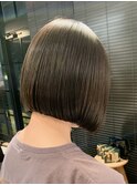 大人可愛い小顔前下がりボブ×ナチュラルボブ×ミニボブ20代30代