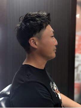 バーバーバー 都賀(BARBER-BAR) メンズブロックショート【メンズカット/理容室】