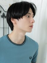モッズヘアメン 札幌月寒店(mod's hair men) 20代30代センターパートブラックスマートマッシュj札幌月寒