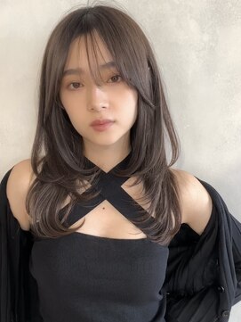 オリンテ バイ レシッド 表参道(orente by rcid) 髪質改善顔まわりレイヤーカット酸熱ストレートこなれミディ