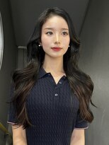 ポール(pole)&nbsp;札幌韓国ヘア　暗髪レイヤーカット