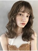 【PARK】シアーベージュ×ラブウェーブ