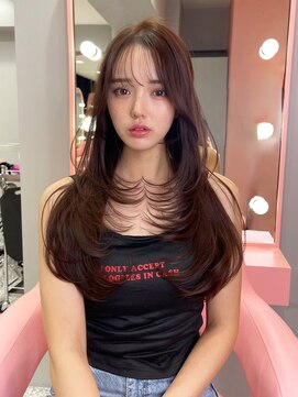 ボタン シブヤ(VOTAN SHIBUYA) 韓国風/内巻き/ロングヘア/20代/30代