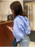 リタッチカラー×シャンプーブロー