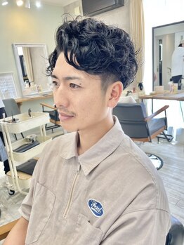 シュシュプライベートヘアサロン(Chou chou private hair salon)の写真/【メンズ大歓迎☆】カットが上手と話題！パーマスタイルもおススメ★限定クーポンも要チェック！