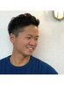 【ビジネススタイルにも◎】メンズカット＋根元白髪染め(2センチまで)