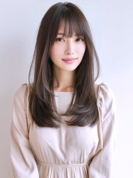 アルトリスト(Altruist Aging×HAIR&SPA) ★ダークアッシュ大人ガーリーボブ着物ミディアムレイヤーカット