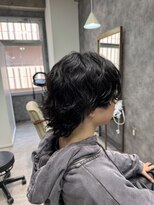 シエテ 津田沼(Siete)&nbsp;スペインカール/スパイキーショート/ブルーブラック/津田沼