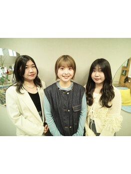 【細やかな気遣いと安心感】女性ならではの目線で親身に寄り添い気になる髪のお悩みも話しやすくて嬉しい♪