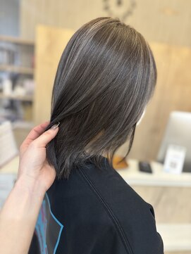 ガビーヘアルーブ(gabi hair LOOB) たっぷりハイライト×グレージュ