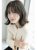#54/イメチェン/ホワイトブロンド/外ハネボブ/ワイドバング/仙台