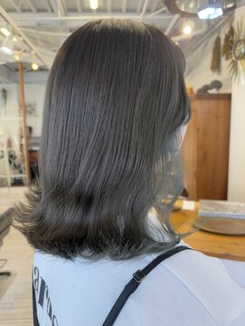 フラバー(flover) 【透明感オリーブカラー】kanna