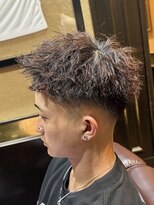 ヒロギンザバーバーショップ 大宮店(HIRO GINZA BARBER SHOP)&nbsp;ローフェードツイストパーマ/メンズカット/大宮
