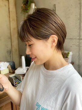 美容室カードル 新小岩店(Cadre) ショート/スッキリショート/ベージュカラー