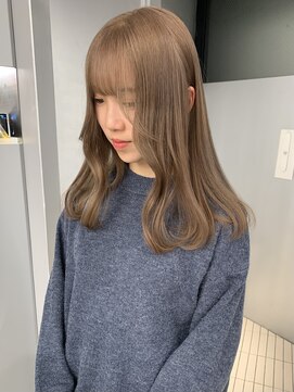 ペレ アネックス 大阪梅田茶屋町店(PELE ANNEX) くびれヘア/アプリコットオレンジ/ハイライトカラー/梅田