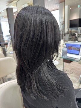 エアー 銀座(air) ★シマカズキ★20代30代★銀座★韓国風ミディアムレイヤー