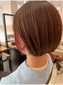 大人可愛い内巻きボブ/ショートボブ