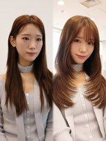 アフロート ルヴア(AFLOAT RUVUA)&nbsp;●韓国トレンドヘアはお任せ下さい！20代30代前髪顔周りレイヤー