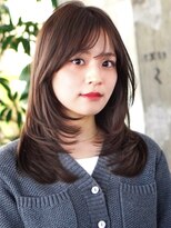 ロビー 表参道(ROBBY) ロングレイヤーカット/くびれヘア/大人上品/30代40代/ミディアム