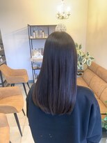 ウィーブリスタ(Weve Rista) 着物ヘア/ダークアッシュ/ミディアムレイヤーカット/富里