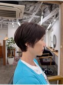大人くびれショート/ハンサムショート/襟足すっきりショート
