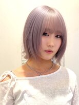 ロティー 天神(loty)&nbsp;ショート ボブ ハイトーン ケアブリーチ ダブルカラー 髪質改善
