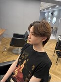フェザーショートフェザーパーマニュアンスパーマショートヘア