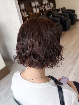 ミニム ヘアー(minim hair) 【minim×まは】ボブ×パーマ