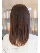 クレオメ 田町店(Cleome) グランマッシュ前髪艶髪斜めシースルーバング美髪イメチェン暗髪