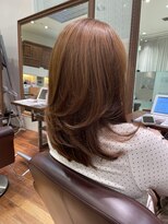 シュープ リーフウォーク稲沢店(SHOOP)&nbsp;レイヤーカットとインフィニアルカラー