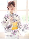 《Barretta/蒲田》☆浴衣着付け☆花火大会☆ゆるっとアレンジ☆